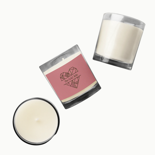 Geometric Heart Soy Candle