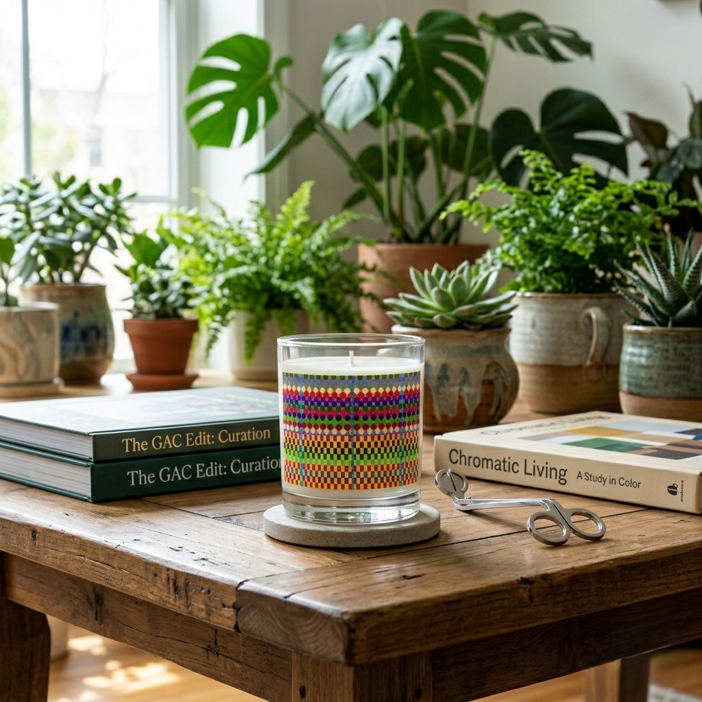 The Chromatic Living Candle
