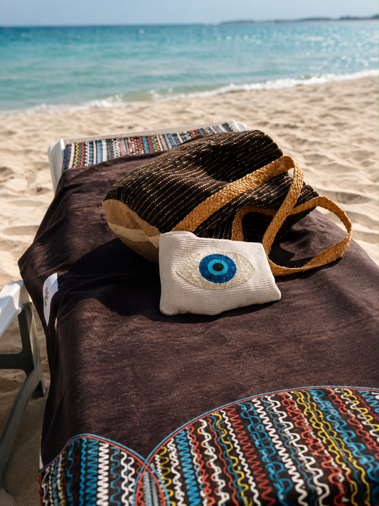Orbit Waves Beach Towel — GAC Summer
