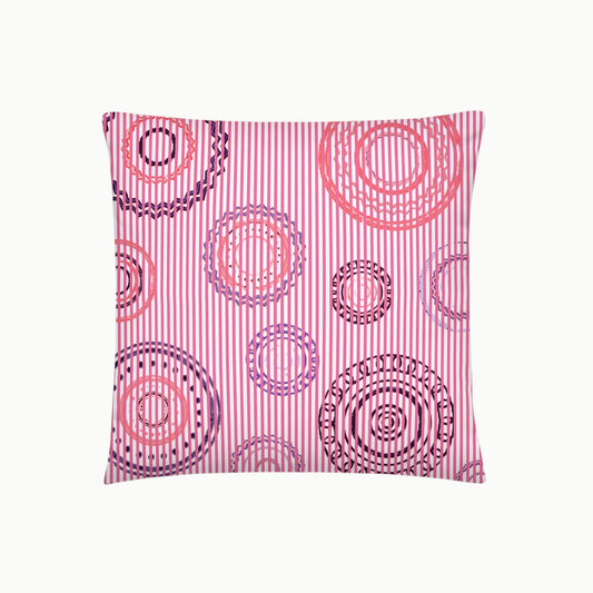 Rhythm & Rings Cushion