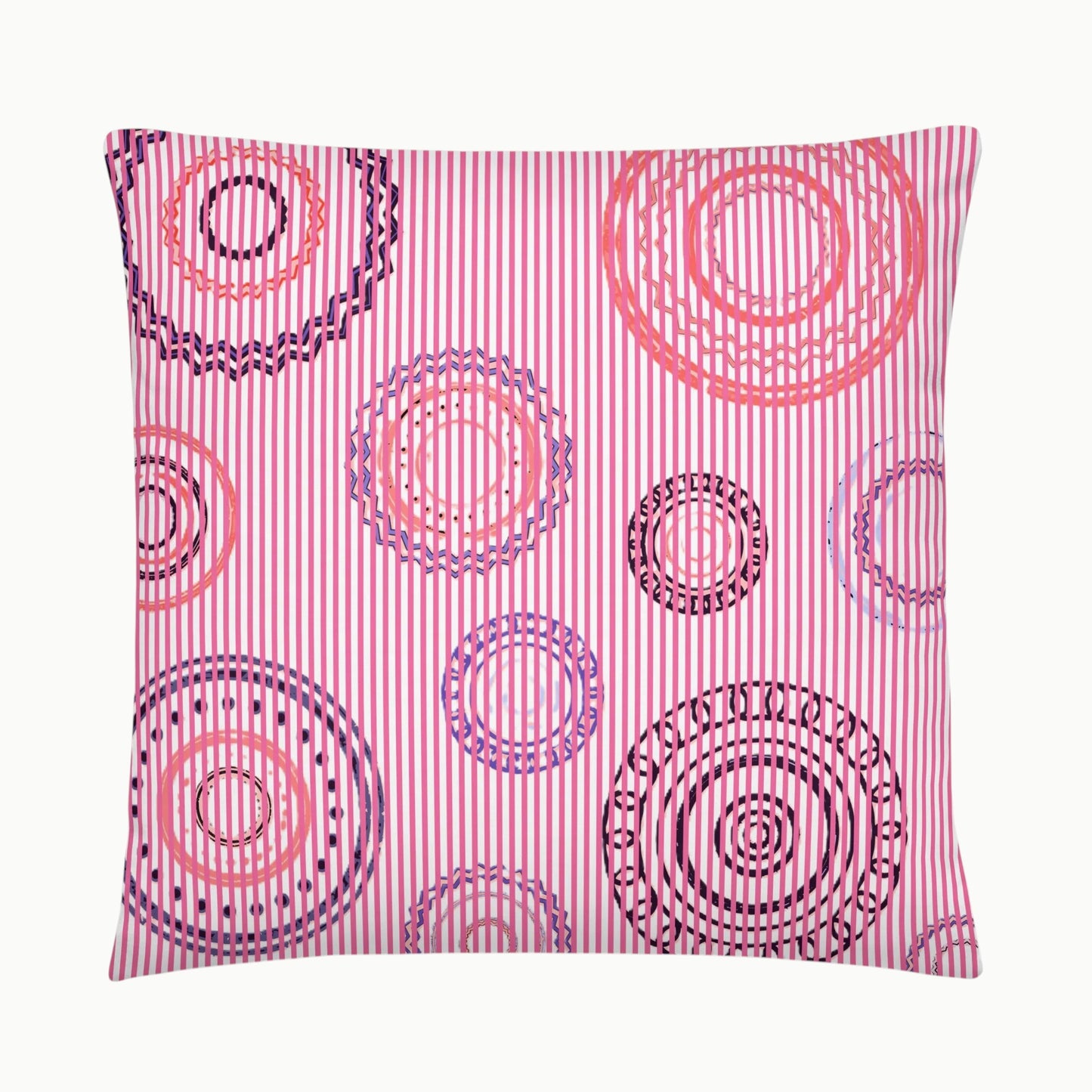 Rhythm & Rings Cushion