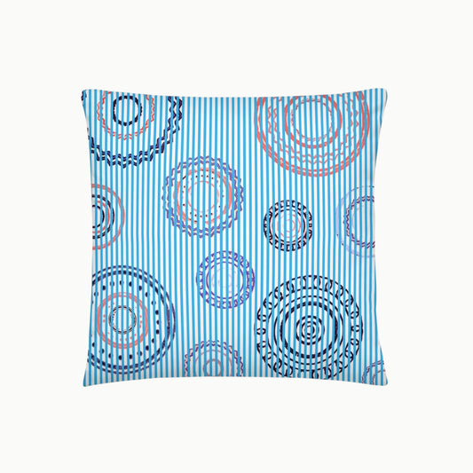 Rhythm & Rings Cushion