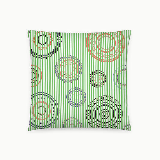 Rhythm & Rings Cushion