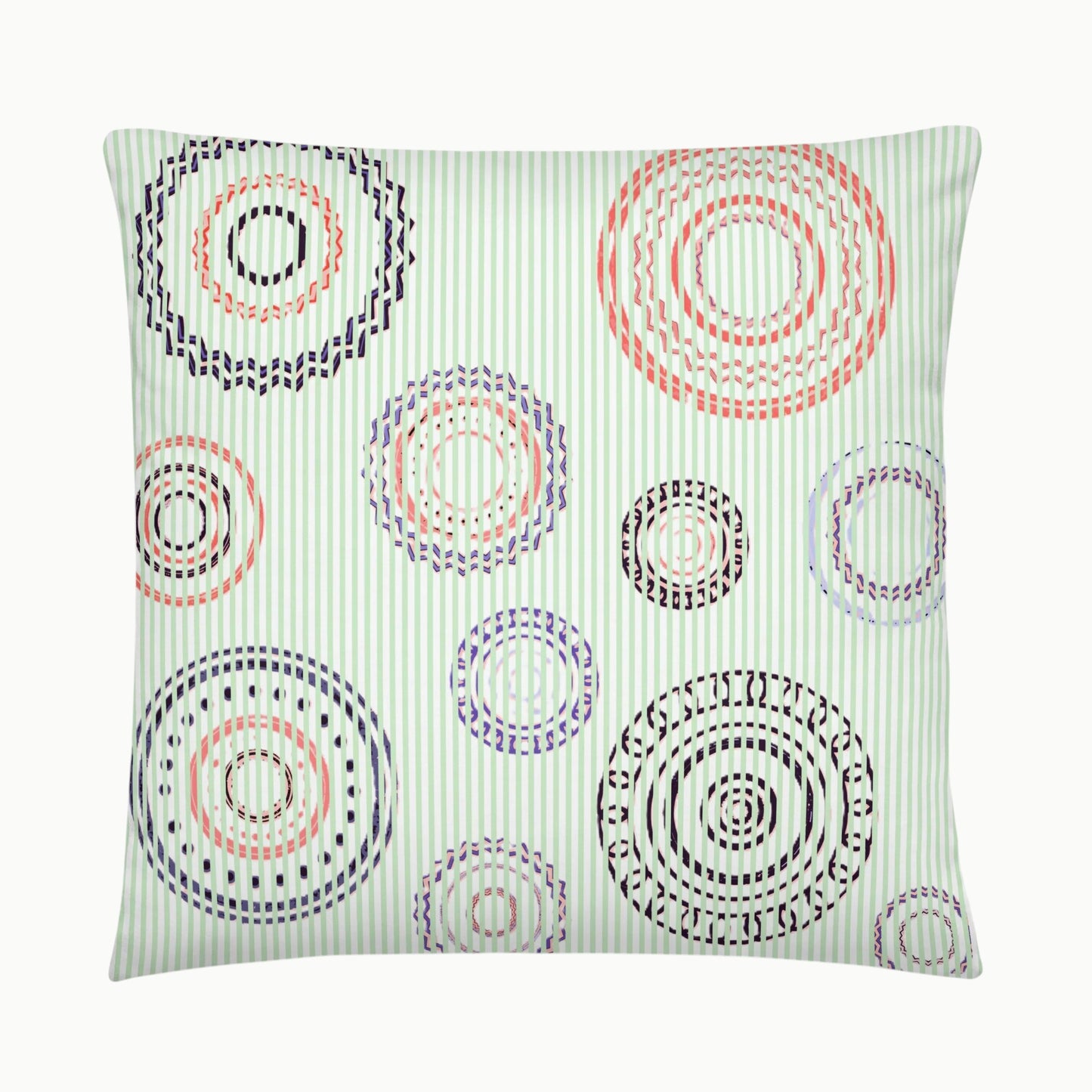 Rhythm & Rings Cushion