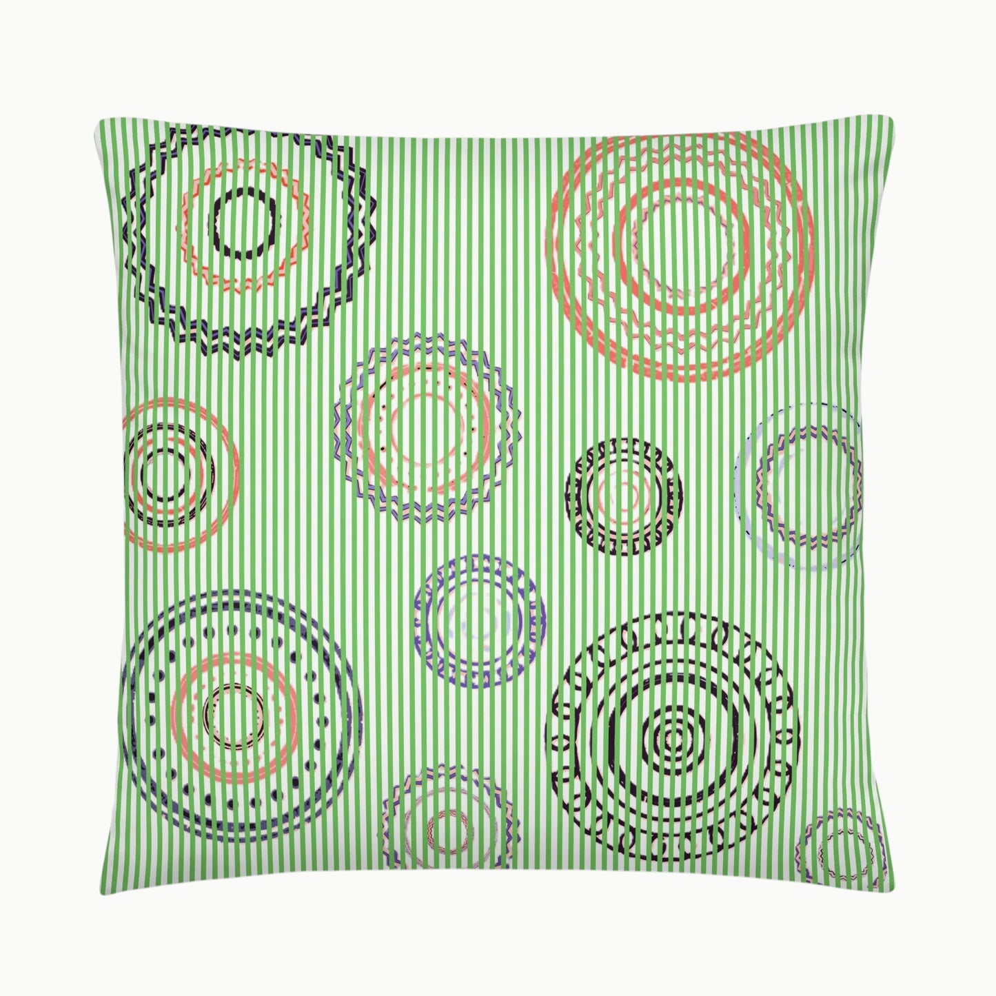Rhythm & Rings Cushion