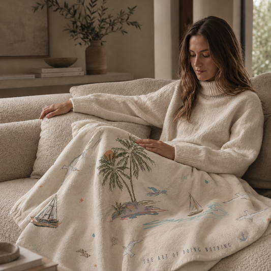 Slow Living | Premium Throw Blanket
