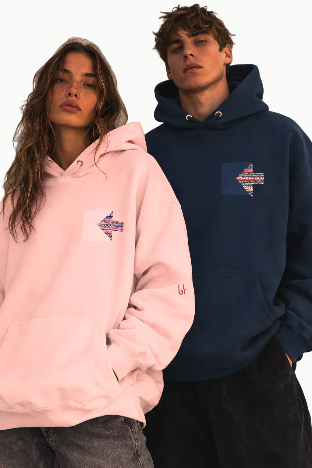 Arrowweave™ Premium Pullover Hoodie — Woven Direction Edition