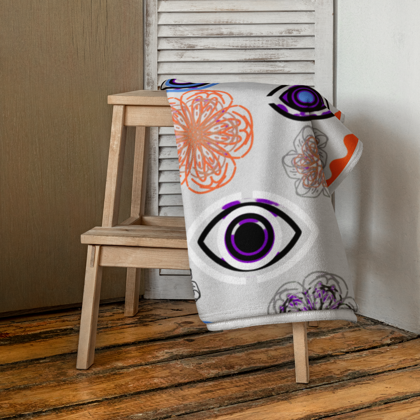 Celestial Eye Beach Towel