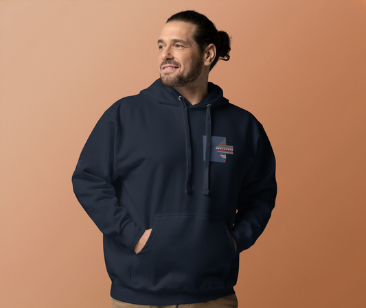Arrowweave Premium Pullover Hoodie — Woven Direction Edition