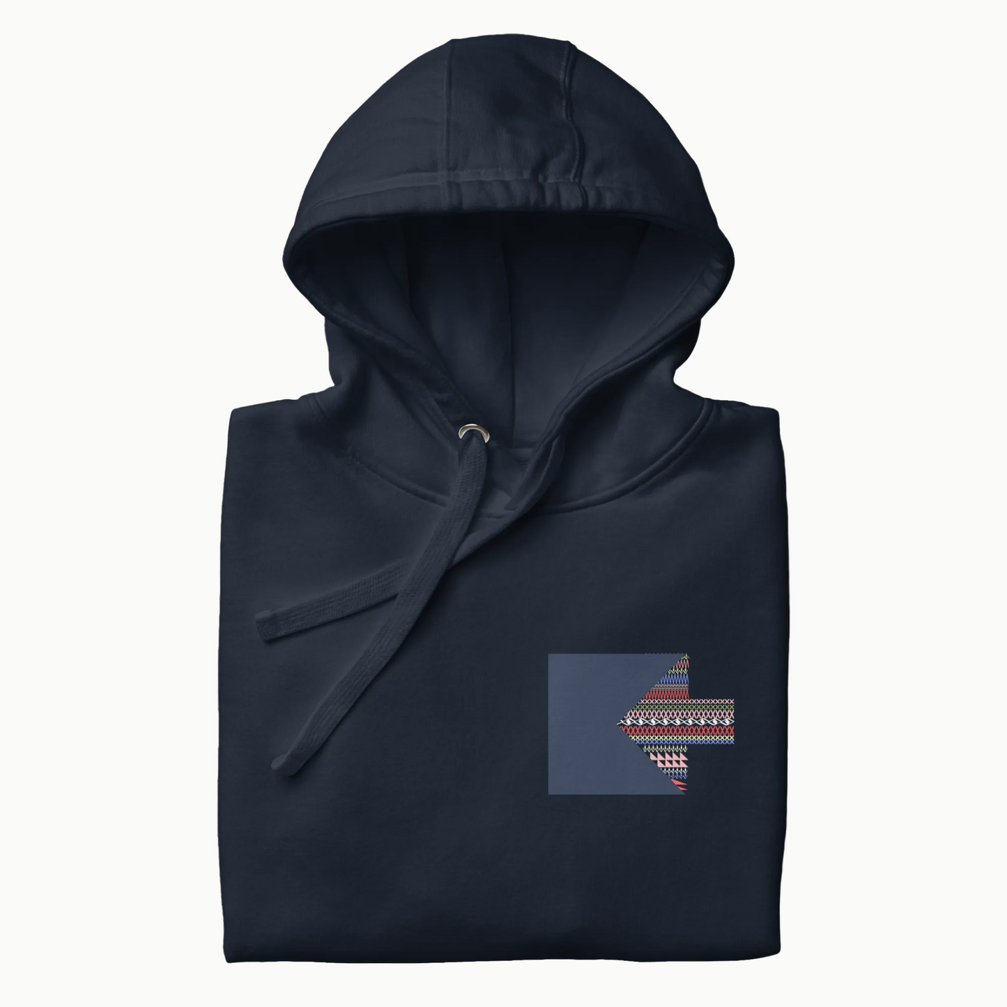 Arrowweave Premium Pullover Hoodie — Woven Direction Edition