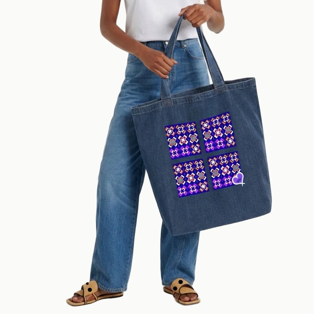 Denim Day Tote – Blue Vibes