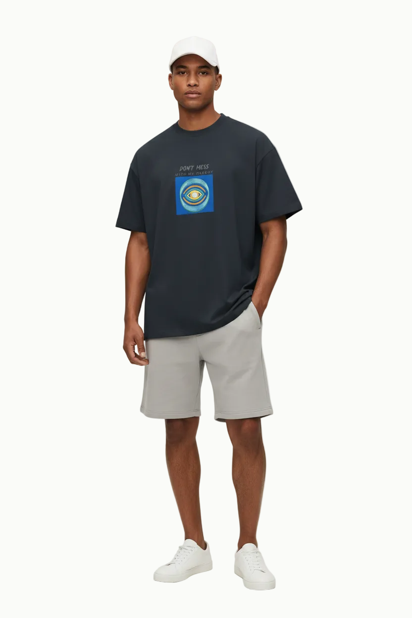 Don't Mess With My Energy — GAC Oversized Box Tee