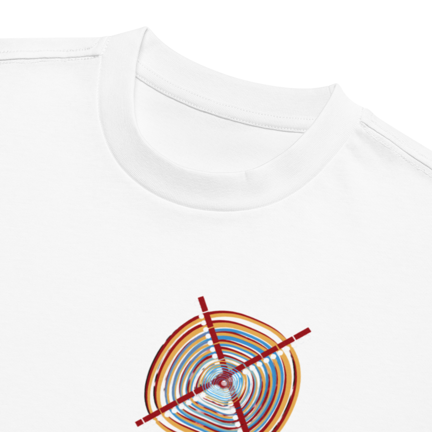 GAC - Be the Target Unisex organic oversized high neck t-shirt