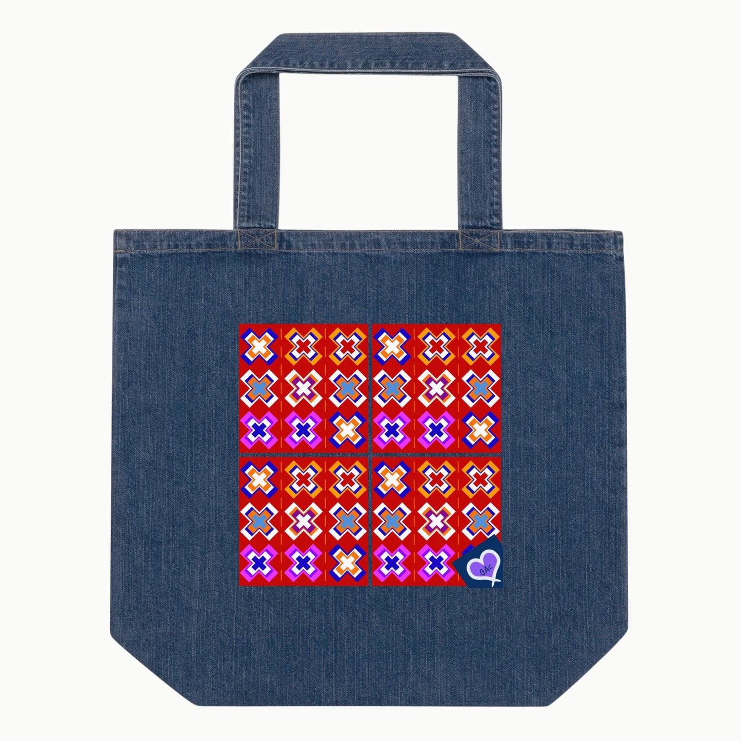 Denim Day Tote – Red Vibes