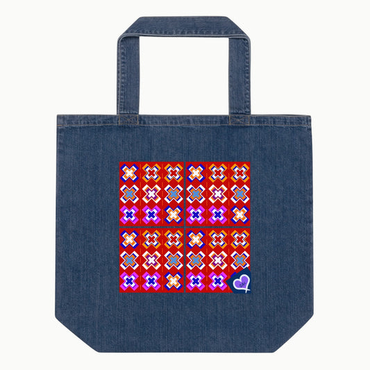 Denim Day Tote – Red Vibes