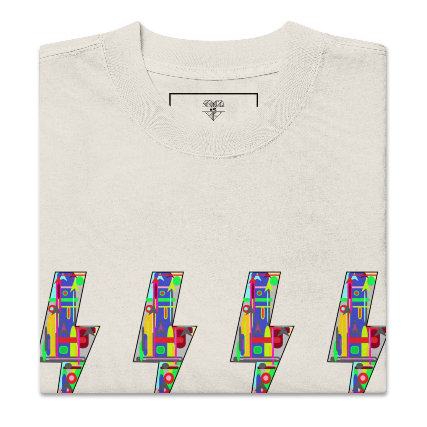 GAC Thunder Strike Oversized faded t-shirt