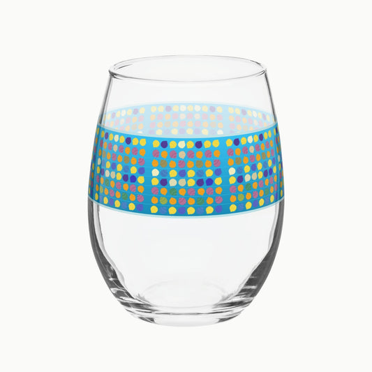Shell Band Stemless Wine Glass — GAC Home