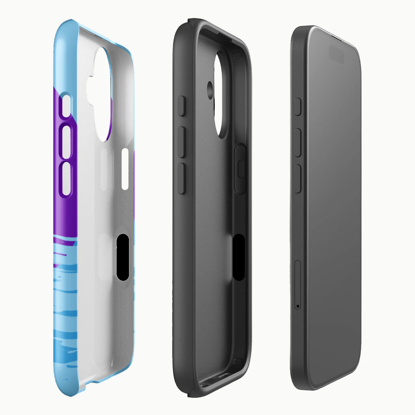 Violet Sea – Tough iPhone Case