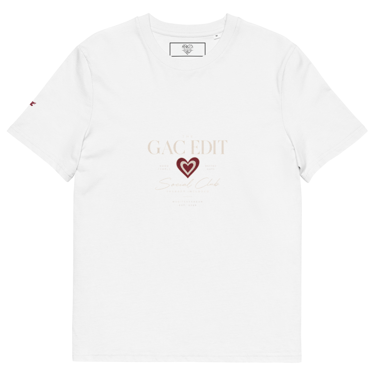 GAC Social Club Organic Cotton Unisex T-Shirt