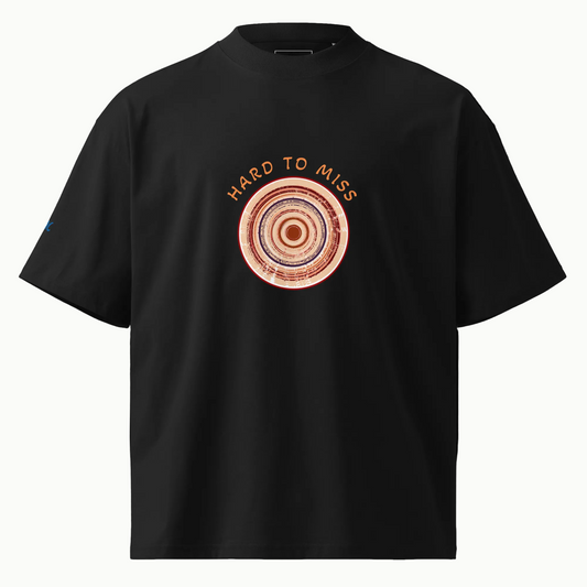 GAC - Be the Target Unisex organic oversized high neck t-shirt