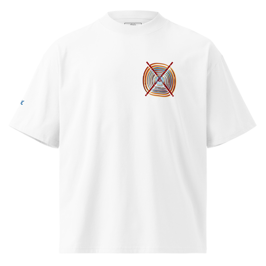 GAC - Be the Target Unisex organic oversized high neck t-shirt