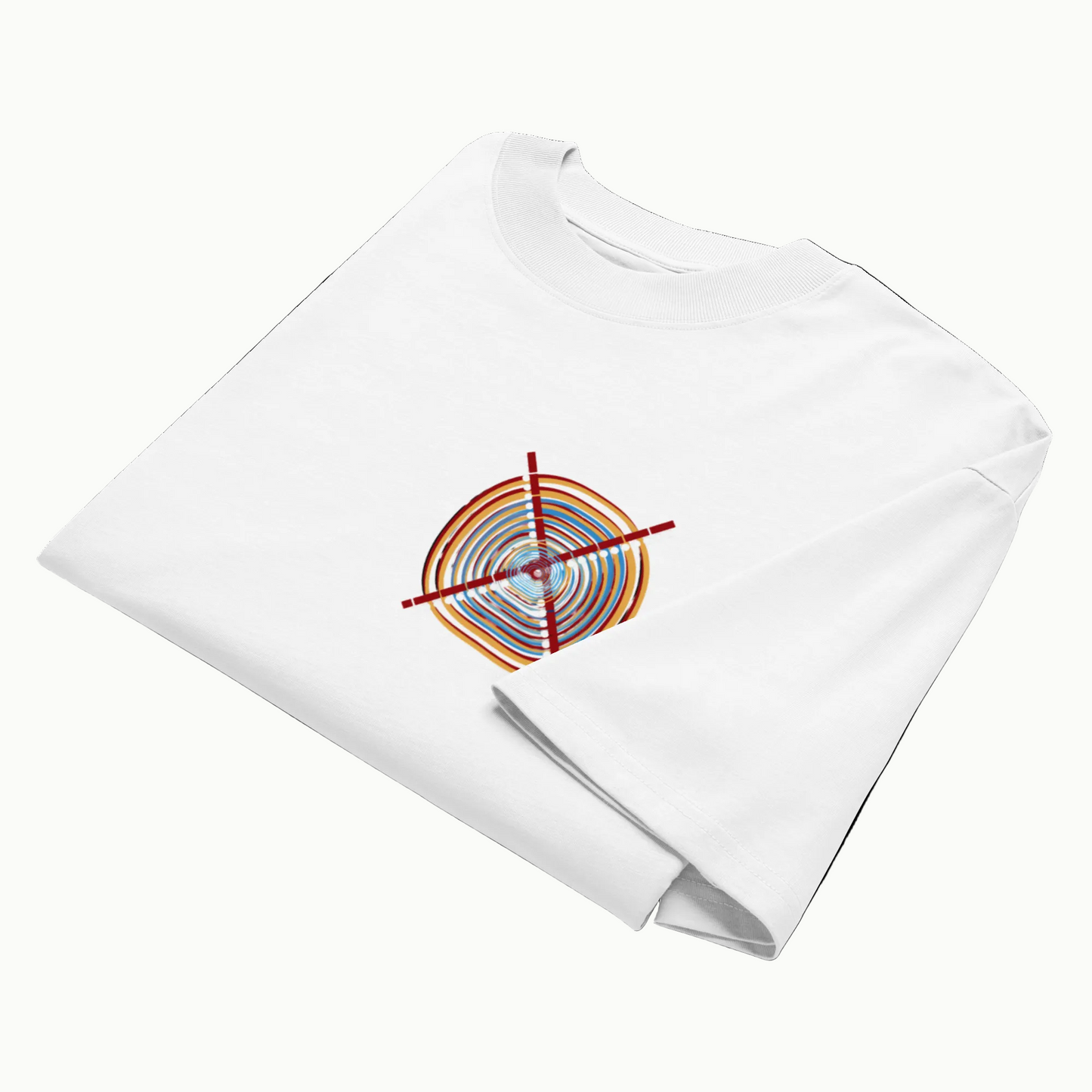 GAC - Be the Target Unisex organic oversized high neck t-shirt