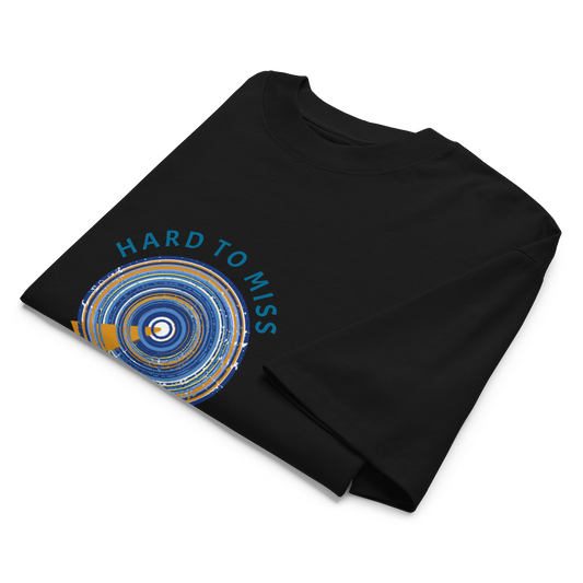 GAC - Be the Target Unisex organic oversized high neck t-shirt