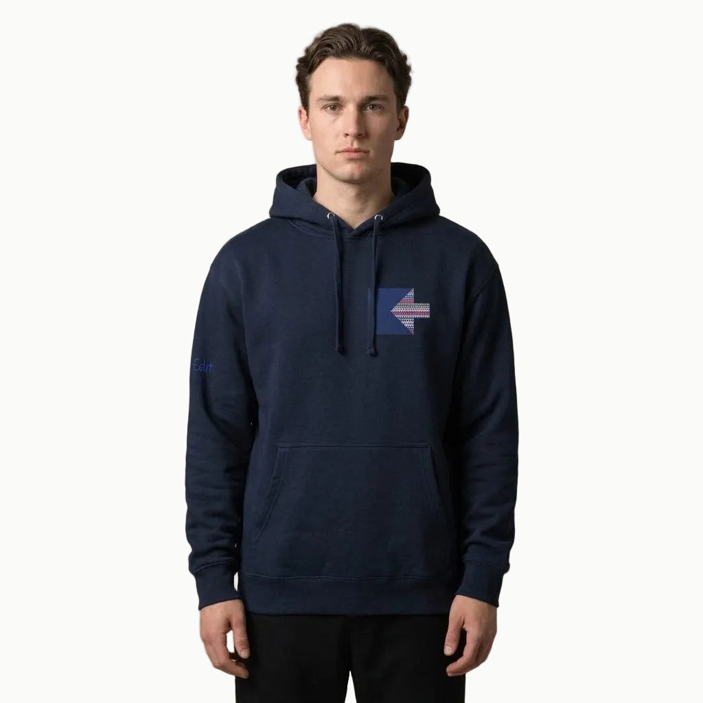 Arrowweave Premium Pullover Hoodie — Woven Direction Edition